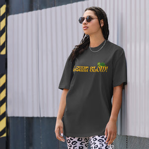 Learn Slow! Oversized Faded T-Shirt