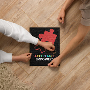 "Acceptance Empowers" Jigsaw puzzle