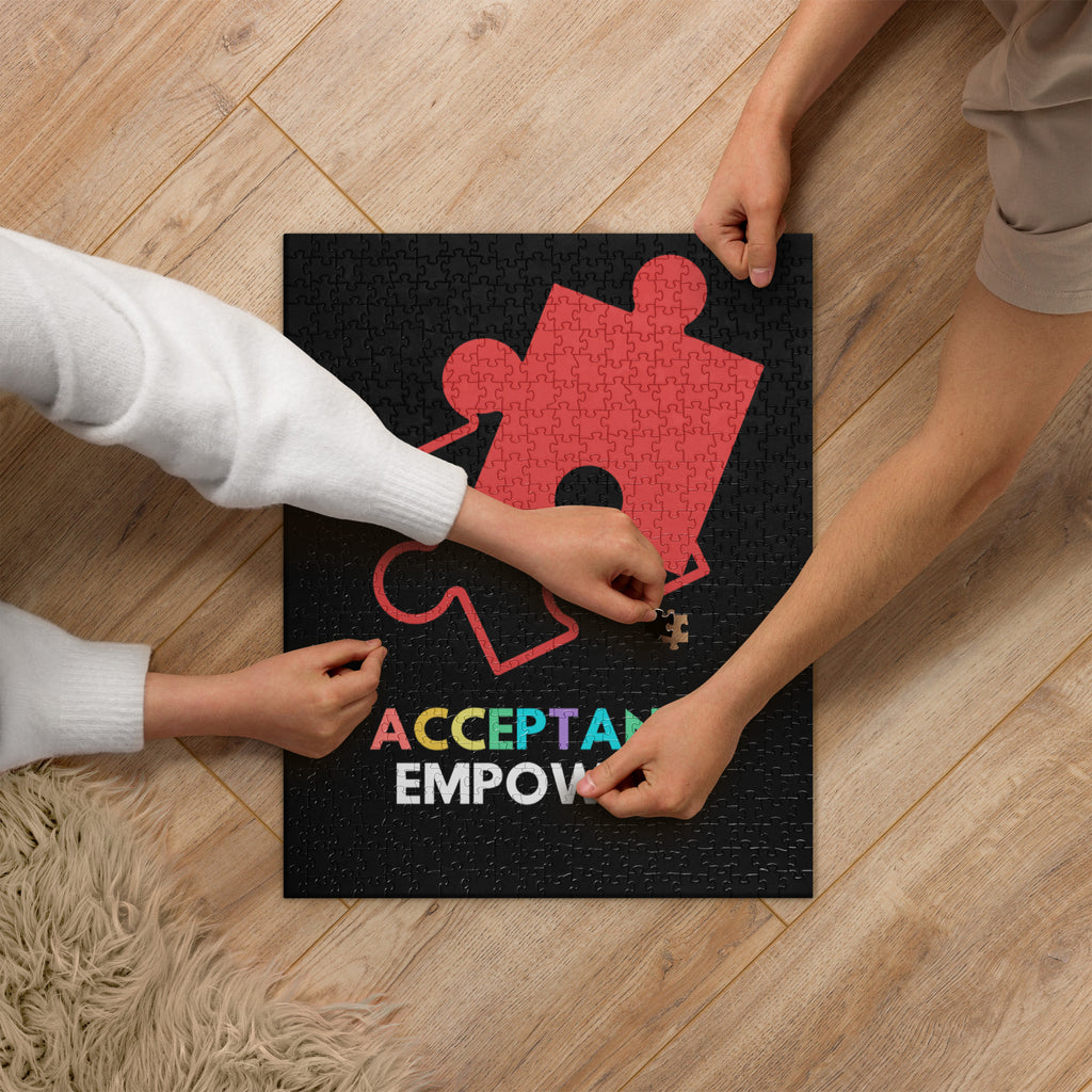 "Acceptance Empowers" Jigsaw puzzle